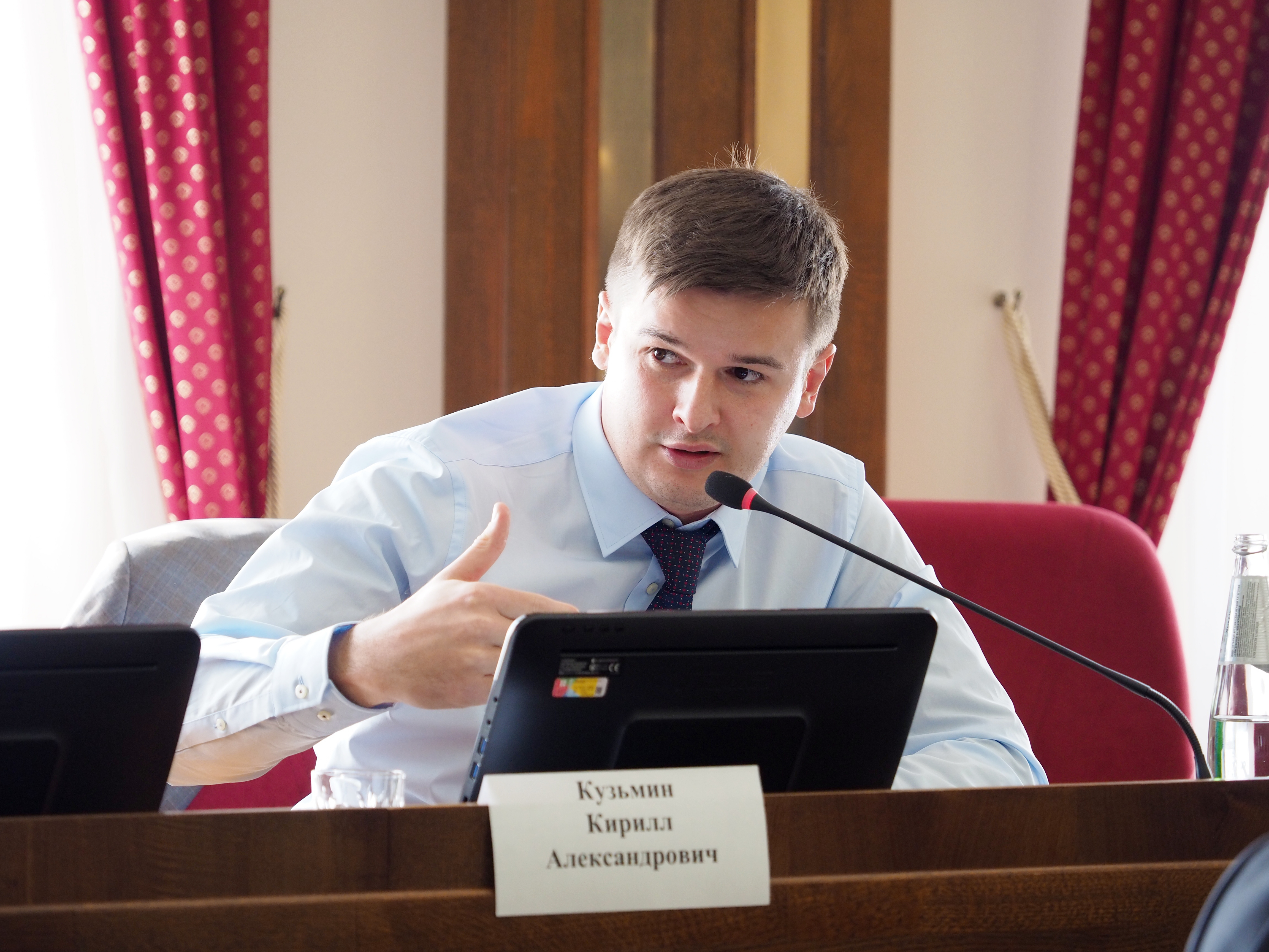 Кирилл Кузьмин представил в Думе Ставропольского края ежегодный доклад уполномоченного за 2020 год