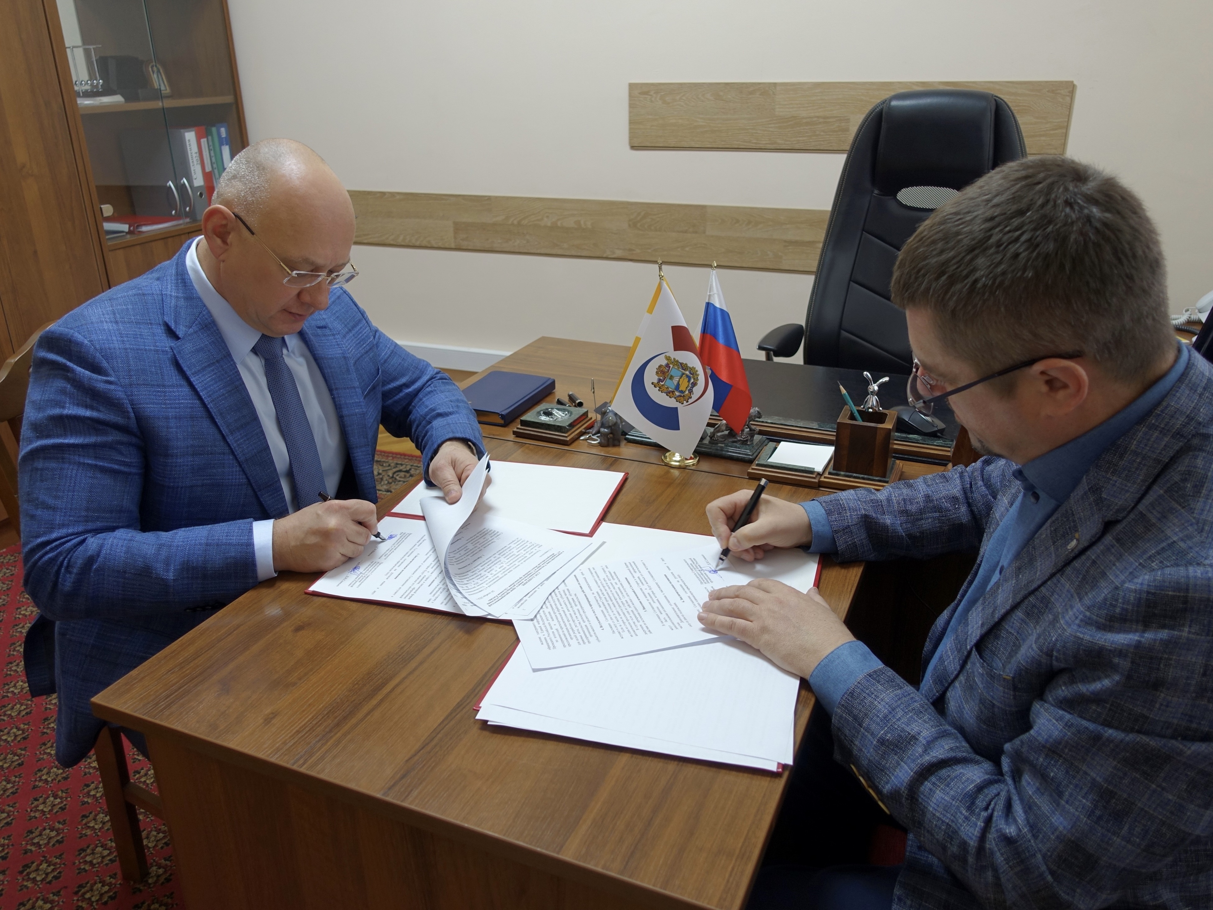 На Ставрополье подписано соглашение между бизнес-уполномоченным и «Деловой Россией»