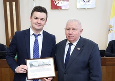 Работа Уполномоченного по защите прав предпринимателей в Ставропольском крае Кузьмина К.А. отмечена Благодарственным письмом